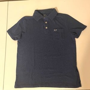 Vineyard Vines Boys Edgartown Navy Polo